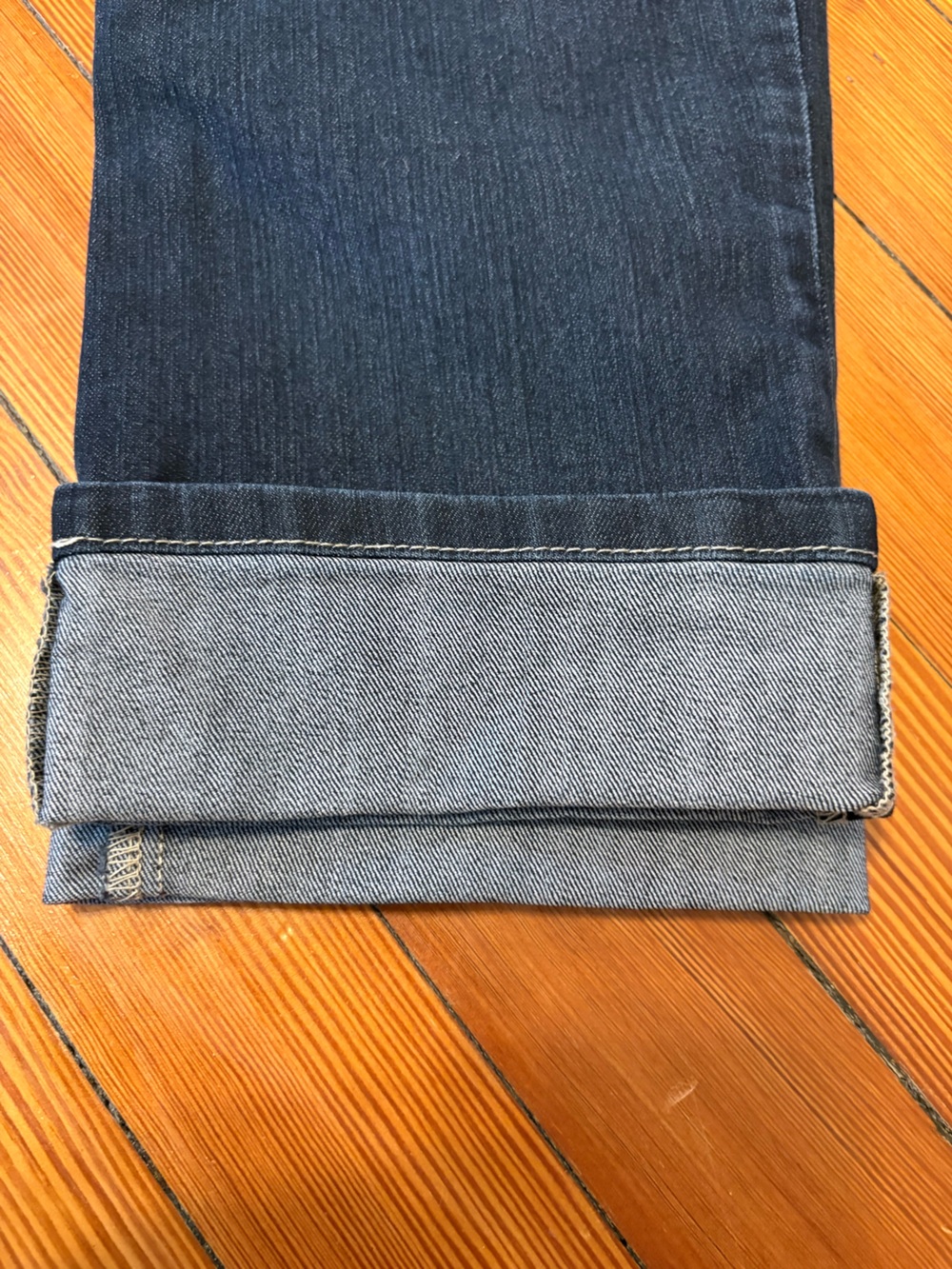 Chico’s Platinum Denim Women’s Dark Blue Jeans - Picture 4 of 5